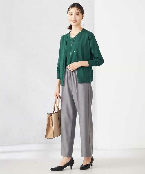 a.v.v / アー・ヴェ・ヴェ カーディガン・ボレロ | 【洗える】Vネック美ラクるカーディガン | 詳細4