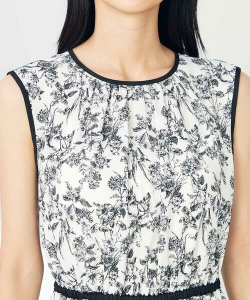 a.v.v / アー・ヴェ・ヴェ ロング・マキシ丈ワンピース | 配色パイピング切り替えワンピース | 詳細15