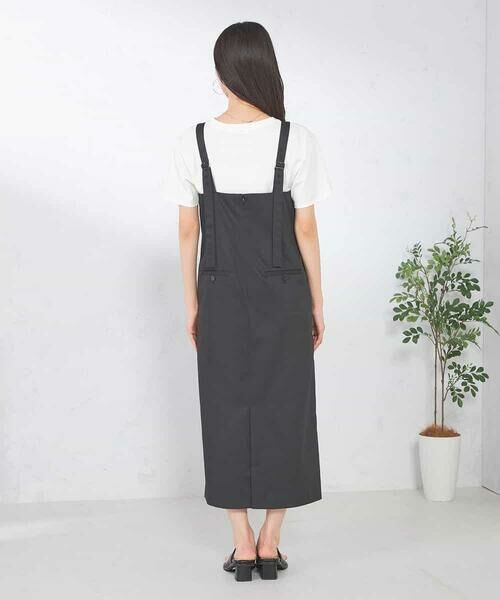 a.v.v / アー・ヴェ・ヴェ ロング・マキシ丈ワンピース | フロントジップジャンパースカート | 詳細10