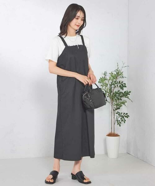 a.v.v / アー・ヴェ・ヴェ ロング・マキシ丈ワンピース | フロントジップジャンパースカート | 詳細7