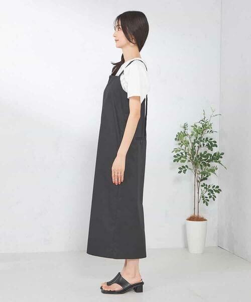 a.v.v / アー・ヴェ・ヴェ ロング・マキシ丈ワンピース | フロントジップジャンパースカート | 詳細9