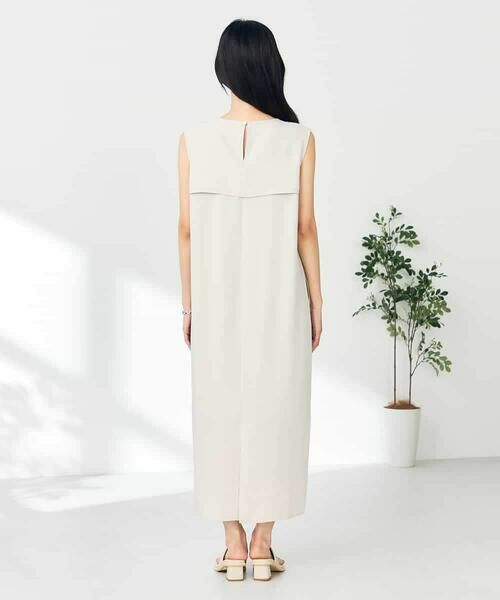 a.v.v / アー・ヴェ・ヴェ ロング・マキシ丈ワンピース | 【接触冷感/洗える/イージーケア】バックヨークノースリーブワンピース | 詳細12