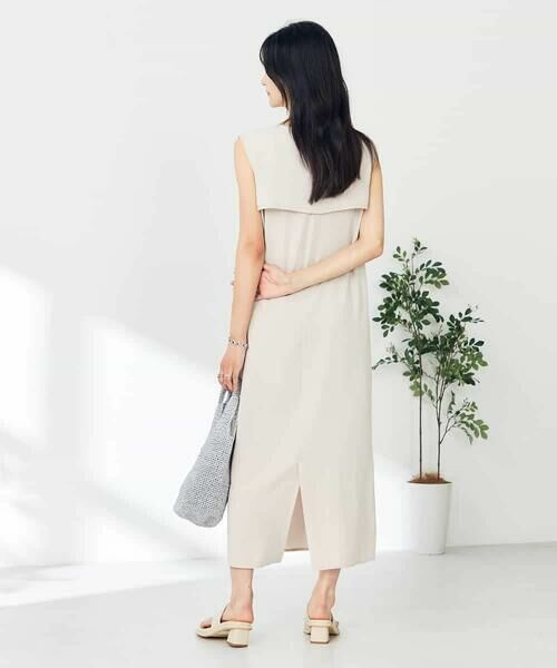 a.v.v / アー・ヴェ・ヴェ ロング・マキシ丈ワンピース | 【接触冷感/洗える/イージーケア】バックヨークノースリーブワンピース | 詳細24