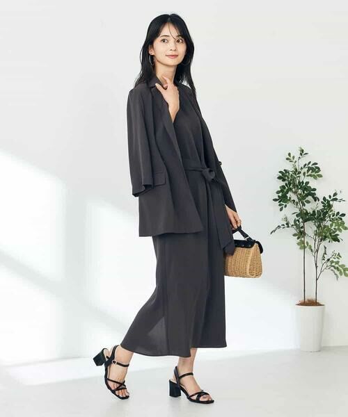 a.v.v / アー・ヴェ・ヴェ ロング・マキシ丈ワンピース | 【接触冷感/洗える/イージーケア】バックヨークノースリーブワンピース | 詳細6