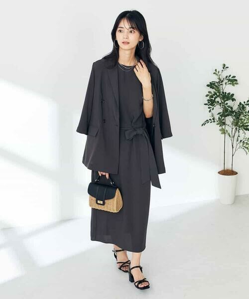a.v.v / アー・ヴェ・ヴェ ロング・マキシ丈ワンピース | 【接触冷感/洗える/イージーケア】バックヨークノースリーブワンピース | 詳細9