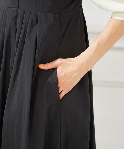 a.v.v / アー・ヴェ・ヴェ ロング・マキシ丈ワンピース | 【接触冷感/洗える】タックフレアキャミワンピース | 詳細15