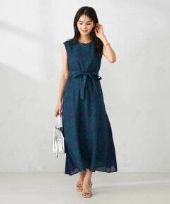 a.v.v / アー・ヴェ・ヴェ ロング・マキシ丈ワンピース | 【洗える】サイドプリーツノースリーブワンピース