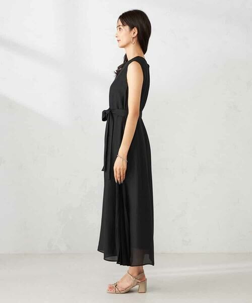a.v.v / アー・ヴェ・ヴェ ロング・マキシ丈ワンピース | 【洗える】サイドプリーツノースリーブワンピース | 詳細16