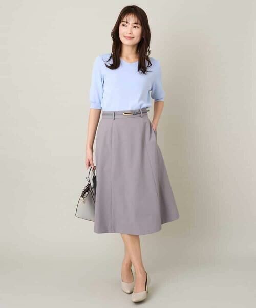 a.v.v / アー・ヴェ・ヴェ ニット・セーター | 【洗える/UVカット】Vネックパフスリーブニット | 詳細19