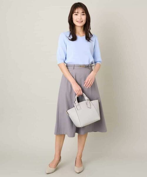 a.v.v / アー・ヴェ・ヴェ ニット・セーター | 【洗える/UVカット】Vネックパフスリーブニット | 詳細20