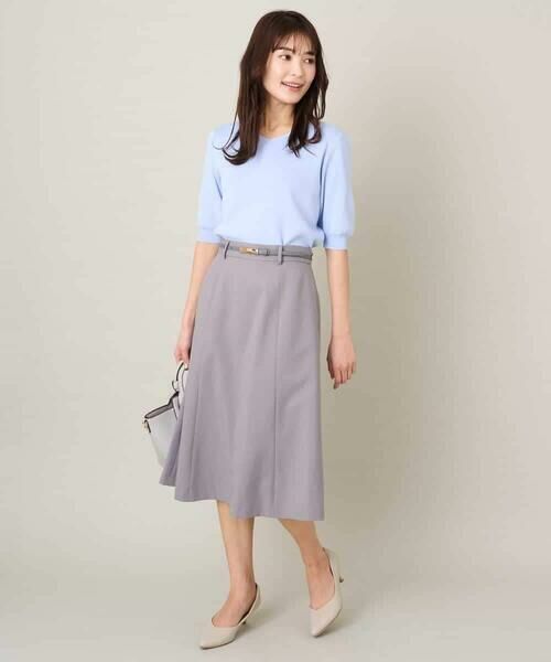 a.v.v / アー・ヴェ・ヴェ ニット・セーター | 【洗える/UVカット】Vネックパフスリーブニット | 詳細21