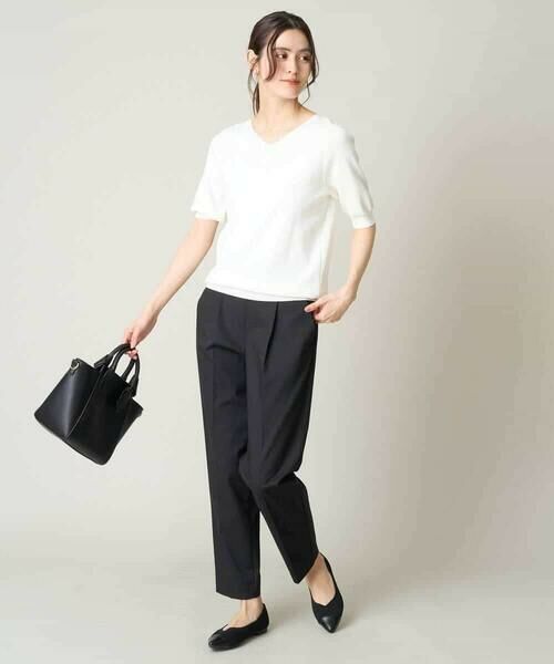 a.v.v / アー・ヴェ・ヴェ ニット・セーター | 【洗える/UVカット】Vネックパフスリーブニット | 詳細27