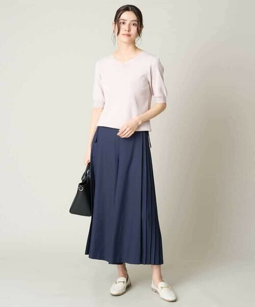 a.v.v / アー・ヴェ・ヴェ ニット・セーター | 【洗える/UVカット】Vネックパフスリーブニット | 詳細30