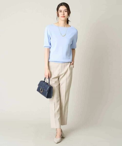 a.v.v / アー・ヴェ・ヴェ ニット・セーター | 【洗える/UVカット】ボートネックパフスリーブニット | 詳細17