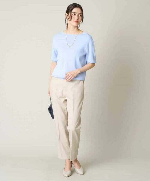 a.v.v / アー・ヴェ・ヴェ ニット・セーター | 【洗える/UVカット】ボートネックパフスリーブニット | 詳細18