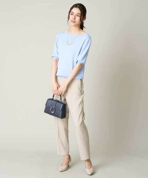 a.v.v / アー・ヴェ・ヴェ ニット・セーター | 【洗える/UVカット】ボートネックパフスリーブニット | 詳細19