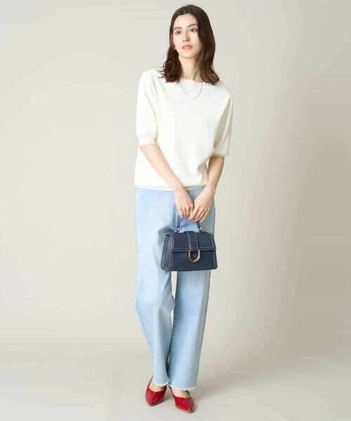 a.v.v / アー・ヴェ・ヴェ ニット・セーター | 【洗える/UVカット】ボートネックパフスリーブニット | 詳細23