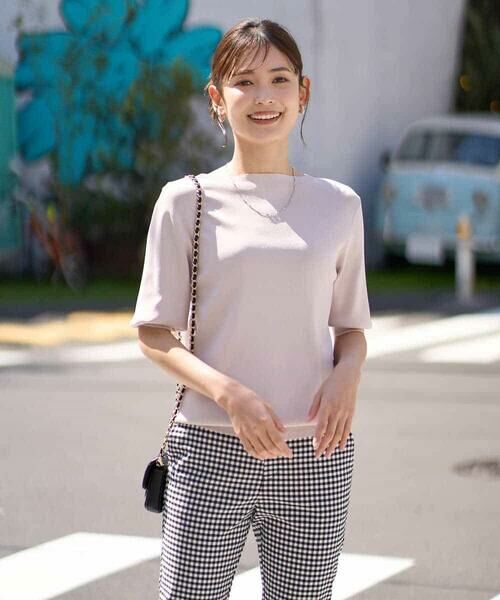 a.v.v / アー・ヴェ・ヴェ ニット・セーター | 【洗える/UVカット】ボートネックパフスリーブニット | 詳細26