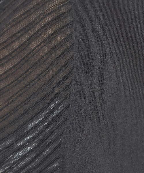 a.v.v / アー・ヴェ・ヴェ ニット・セーター | 【接触冷感】プリーツスリーブサマーニット | 詳細10