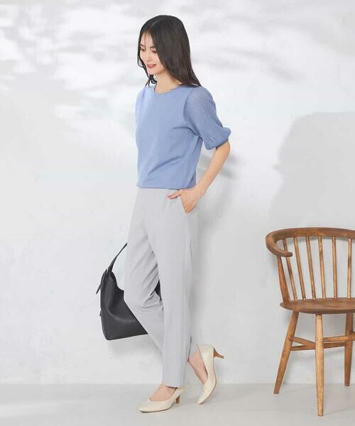 a.v.v / アー・ヴェ・ヴェ ニット・セーター | 【接触冷感】プリーツスリーブサマーニット | 詳細18