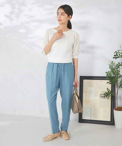 a.v.v / アー・ヴェ・ヴェ ニット・セーター | 【接触冷感】プリーツスリーブサマーニット | 詳細26