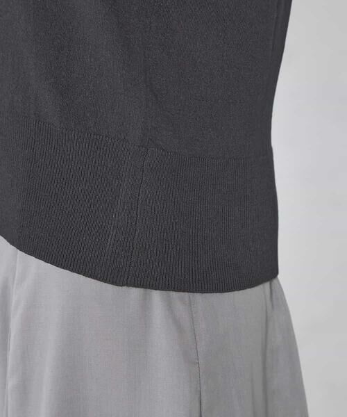 a.v.v / アー・ヴェ・ヴェ ニット・セーター | 【接触冷感】プリーツスリーブサマーニット | 詳細7