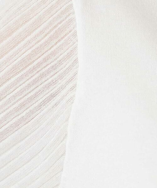 a.v.v / アー・ヴェ・ヴェ ニット・セーター | 【接触冷感】プリーツスリーブサマーニット | 詳細9