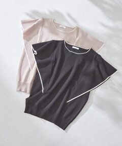 a.v.v / アー・ヴェ・ヴェ ニット・セーター | フレアスリーブ配色ニット