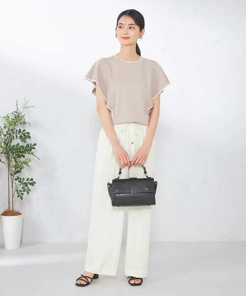 a.v.v / アー・ヴェ・ヴェ ニット・セーター | フレアスリーブ配色ニット | 詳細4