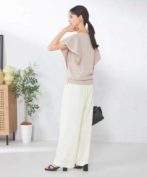 a.v.v / アー・ヴェ・ヴェ ニット・セーター | フレアスリーブ配色ニット | 詳細8