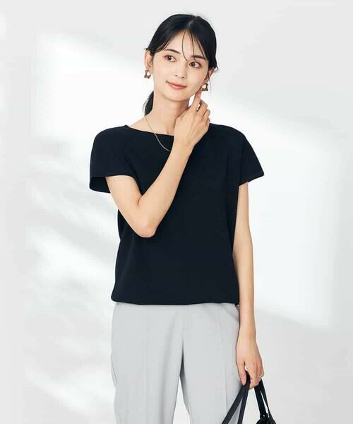 a.v.v / アー・ヴェ・ヴェ ニット・セーター | 【接触冷感/UVカット】フレンチスリーブ美ラクるサマーニット | 詳細26