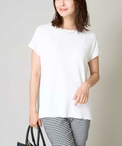 a.v.v / アー・ヴェ・ヴェ ニット・セーター | 【UVカット/接触冷感/洗える】フレンチスリーブニット【アンサンブル対応】