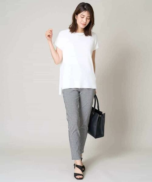 a.v.v / アー・ヴェ・ヴェ ニット・セーター | 【UVカット/接触冷感/洗える】フレンチスリーブニット【アンサンブル対応】 | 詳細14