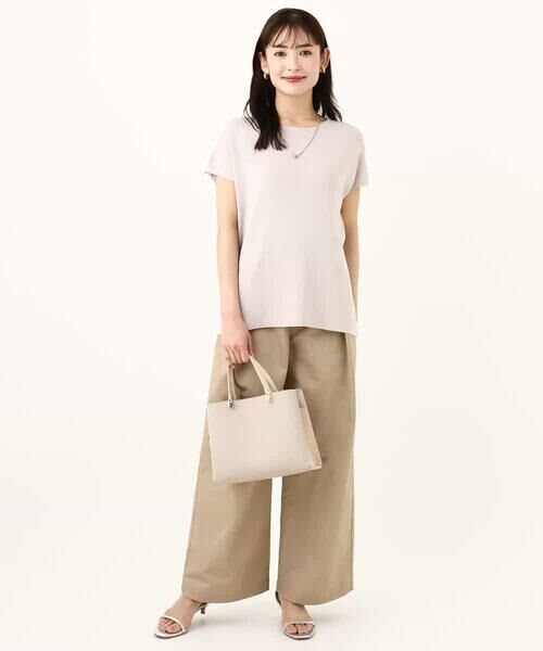 a.v.v / アー・ヴェ・ヴェ ニット・セーター | 【UVカット/接触冷感/洗える】フレンチスリーブニット【アンサンブル対応】 | 詳細19