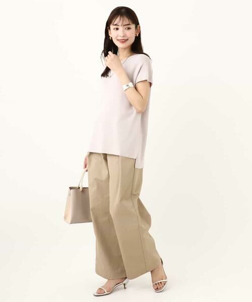 a.v.v / アー・ヴェ・ヴェ ニット・セーター | 【UVカット/接触冷感/洗える】フレンチスリーブニット【アンサンブル対応】 | 詳細20