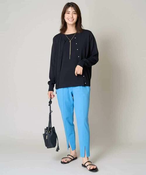 a.v.v / アー・ヴェ・ヴェ ニット・セーター | 【UVカット/接触冷感/洗える】フレンチスリーブニット【アンサンブル対応】 | 詳細24