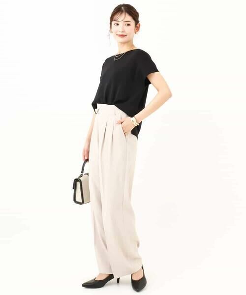 a.v.v / アー・ヴェ・ヴェ ニット・セーター | 【UVカット/接触冷感/洗える】フレンチスリーブニット【アンサンブル対応】 | 詳細29