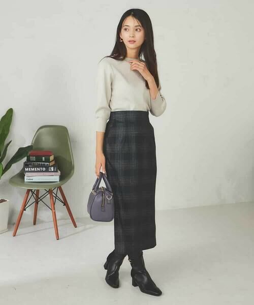 a.v.v / アー・ヴェ・ヴェ ニット・セーター | 【UVカット/洗える】ボートネックパフスリーブ美ラクるニット | 詳細17