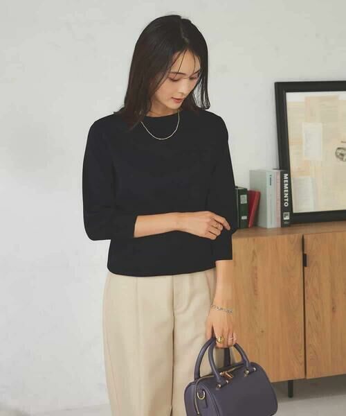 a.v.v / アー・ヴェ・ヴェ ニット・セーター | 【UVカット/洗える】ボートネックパフスリーブ美ラクるニット | 詳細19