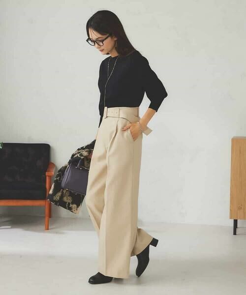 a.v.v / アー・ヴェ・ヴェ ニット・セーター | 【UVカット/洗える】ボートネックパフスリーブ美ラクるニット | 詳細30