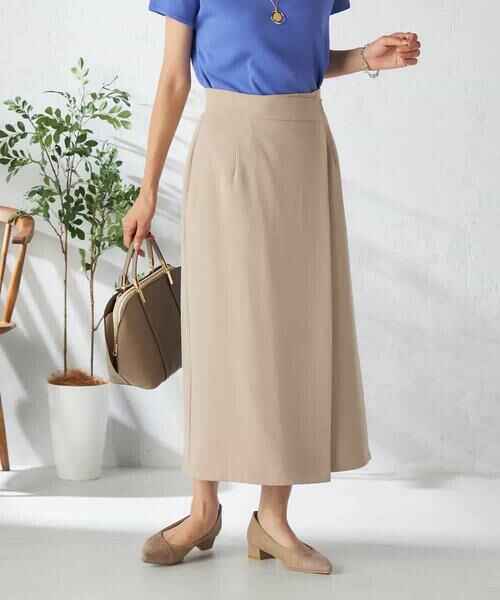 a.v.v / アー・ヴェ・ヴェ ロング・マキシ丈スカート | ラップナロースカート | 詳細1