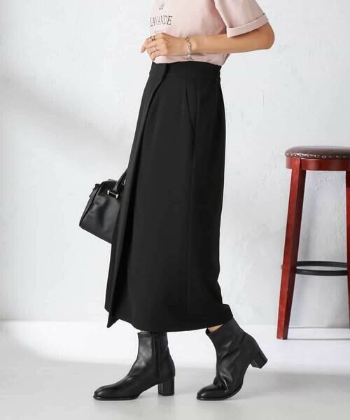 a.v.v / アー・ヴェ・ヴェ ロング・マキシ丈スカート | ラップナロースカート | 詳細15