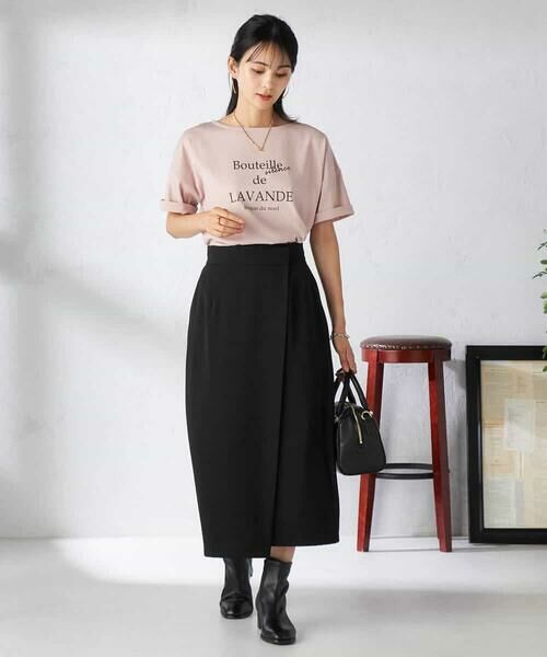 a.v.v / アー・ヴェ・ヴェ ロング・マキシ丈スカート | ラップナロースカート | 詳細19