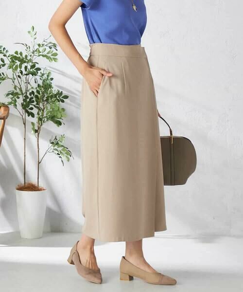 a.v.v / アー・ヴェ・ヴェ ロング・マキシ丈スカート | ラップナロースカート | 詳細2