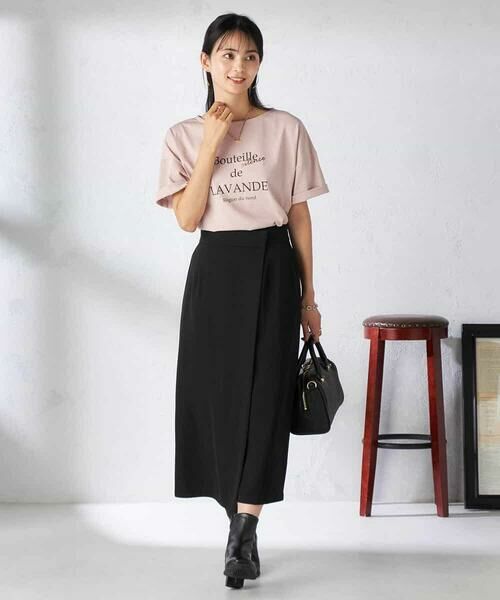 a.v.v / アー・ヴェ・ヴェ ロング・マキシ丈スカート | ラップナロースカート | 詳細20