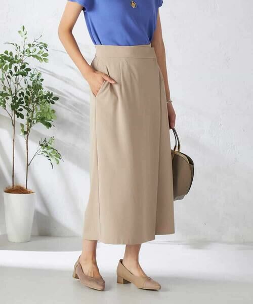 a.v.v / アー・ヴェ・ヴェ ロング・マキシ丈スカート | ラップナロースカート | 詳細3