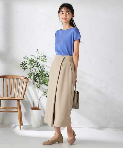 a.v.v / アー・ヴェ・ヴェ ロング・マキシ丈スカート | ラップナロースカート | 詳細7