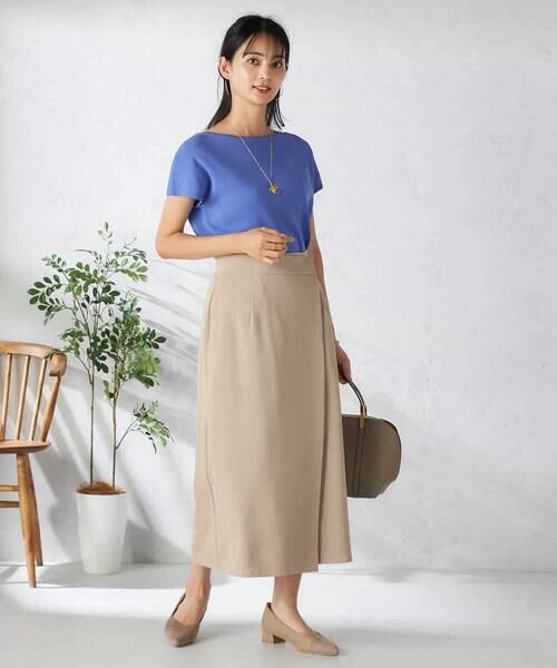 a.v.v / アー・ヴェ・ヴェ ロング・マキシ丈スカート | ラップナロースカート | 詳細8