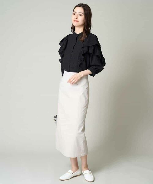 a.v.v / アー・ヴェ・ヴェ ロング・マキシ丈スカート | ハイパーストレッチナロースカート | 詳細12