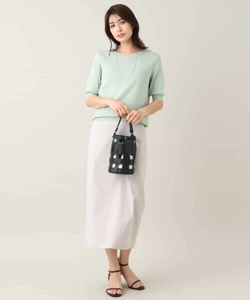 a.v.v / アー・ヴェ・ヴェ ロング・マキシ丈スカート | ハイパーストレッチナロースカート | 詳細14